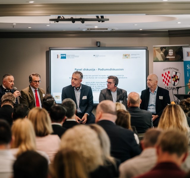 Goran Basarac Participates in the Panel “Bavaria and Croatia as Partners of the European Defence Industry”